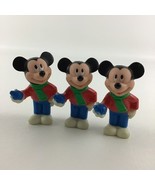 Disney Mickey Mouse &amp; Friends Christmas Tree Trimmers Collectible Figure... - $256.37 MXN
