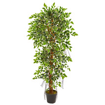 5 Elegant Ficus Artificial Tree - £153.54 GBP