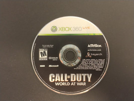 Microsoft Xbox 360 Call of Duty World at War Disc Only Tested XB360 COD - £7.02 GBP