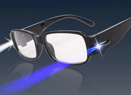 Reading Glasses with UV LED Flashlight Magnification +1.00 +1.50 +3.50 and... - £9.46 GBP