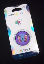 Popsockets Premium PopGrip Flutterfly enamel Swappable Top Phone Grip - $16.93