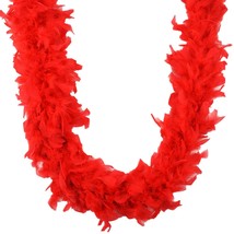 Midwest Design Ch and elle Feather Boa 72 Red inch - $32.49
