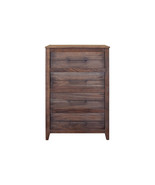 35&quot; Brown Solid Wood Four Drawer Chest - $1,730.65 CAD