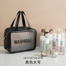 Makeup Bag Organizer Cosmetic Bag Large Capacity Wash Gargle Waterproof Bath Tra - £14.19 GBP