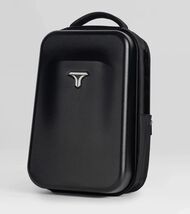 Tramora Hard Shell Backpack Black Polycarbonate Fits Up 16&quot; Laptop Excel... - $71.81 CAD