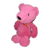 The Children&#39;s Place Plush Teddy Bear Pink Orange Ribbon Easter Sewn Eye... - £8.84 GBP