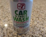 No. 7 Car &amp; Truck Wash Concentrate 8 Oz Rare New, Sealed Safe For Waxed ... - $34.64