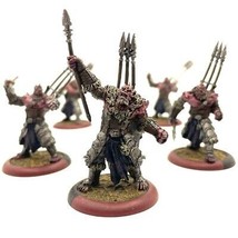 Privateer Press Blighted Ogrun Warspears 5 Painted Miniatures Goliath Ogre - $105.00