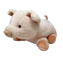 1987 Fundamental Too Squeezem’s Pink Pig Plush 9 Inch Stuffed Animal Rattle - $15.79