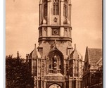 Tom Tower Christ Church Oxford England UK UNP DB Postcard F22 - $4.90