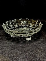 Vintage Fostoria American Clear Tidbit Vanity Footed Dish 6 ½ &quot; - £7.90 GBP