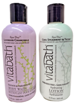 2x Vitabath LAVENDER CHAMOMILE Body Wash &amp; Lotion Cool Spearmint &amp;Thyme ... - $39.59