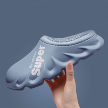 Women Men Winter Warm Slippers Slip On Scuff Clogs EVA Soft Sole Waterproof Slid - £39.62 GBP