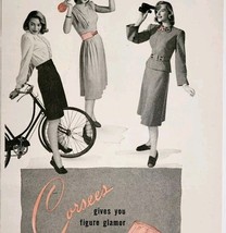 1947 Corsees Girdles Corsets Clothing Advertisement Beauty Fashion DWPP22 - $19.99