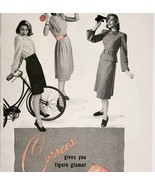 1947 Corsees Girdles Corsets Clothing Advertisement Beauty Fashion DWPP22 - €17,34 EUR