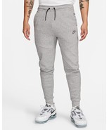 Nike Sportswear Tech Fleece Pants Joggers Tapered Gray Black  DR9162 2XL - $72.74