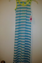 Derek Heart Girl polyester multi-color striped sleeveless dress S 7/8        901 - £6.83 GBP