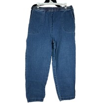 Croft &amp; Barrow Pull-on Tapered-Leg Jeans, Women&#39;s, Size: 1XL Short Blue - £18.11 GBP