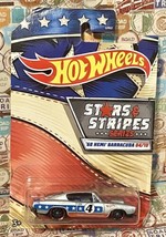 Hot Wheels &#39;68 Hemi Barracuda Silver #4 - 2019 Stars and Stripes 4/10 - $11.39