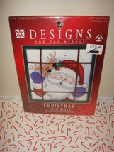 Design For The Needle Christmas Tradition Santa Peeking  - $13.99