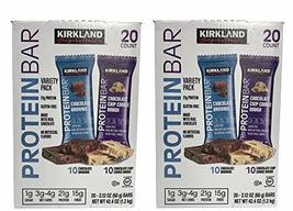 Kirkland Signature Protein bar Energy Variety Pack, (Family Bundle) - $63.50