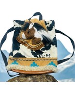 Vtg Y2K Douglas Cuddle Toys Plushie Horse Cowgirl Drawstring Backpack - $531.77 MXN