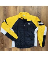Vintage Pearl Izumi Cylcing Jacket Windbreaker Medium Black Yellow EUC - $26.73