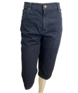 Lee Women&#39;s Relaxed Fit Capri Jeans Size; 14 Petite - $356.16 MXN