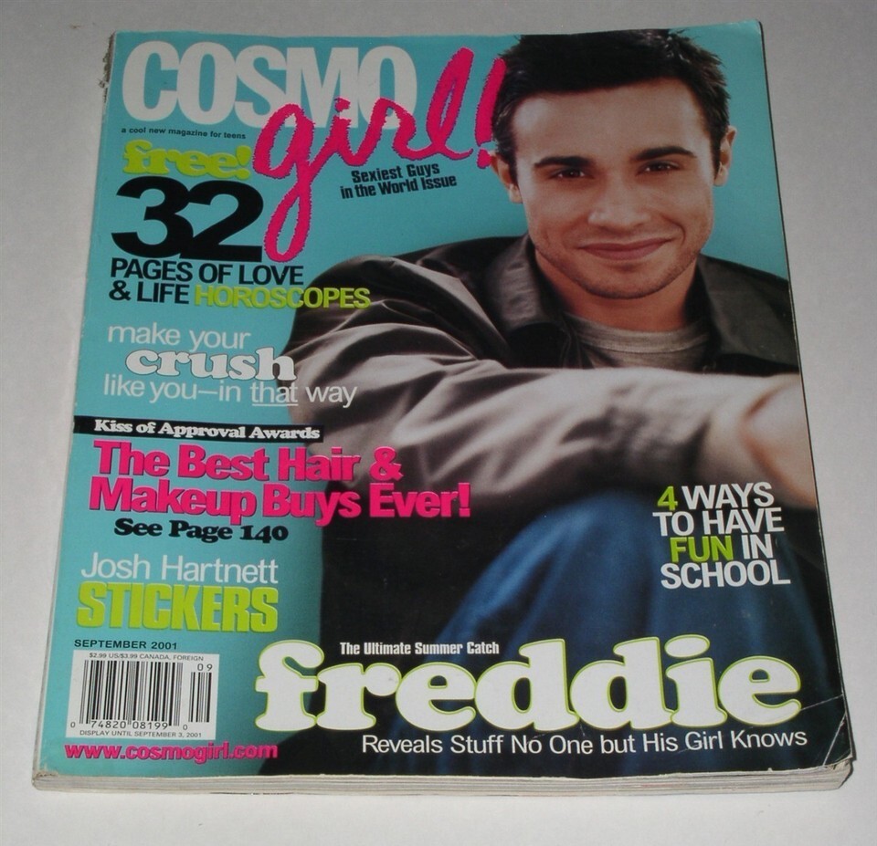 Freddie Prinze Cosmo Girl! Magazine Vintage 2001 Prinze Charming - $34.99
