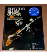 Electric Blues Guitar Instruction Book Vintage 1977 Green Note Music Buc... - $39.99