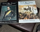 Lot of 2 Issues of Civil War Times Illustrated  1964 Jan &amp; May - £6.25 GBP