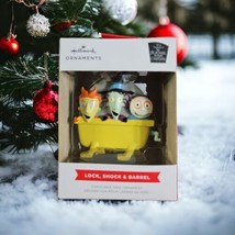 Hallmark Nightmare Before Christmas Lock, Shock & Barrel Christmas Tree Ornament - £10.22 GBP