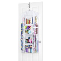 Whitmor Gift Wrap Organizer, White - £31.26 GBP