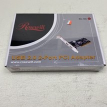 Rosewill Low-Profile PCI to 2 USB 2.0 Cards RC-100 - £22.30 GBP