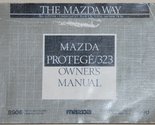 1990 Mazda Protege, 323 Owners Manual [Paperback] Mazda - £14.86 GBP