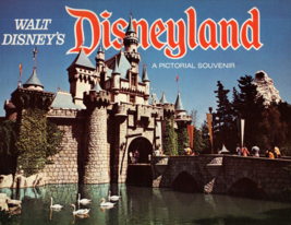Walt Disney&#39;s- Disneyland A Pictorial Souvenir 1974 - £13.27 GBP
