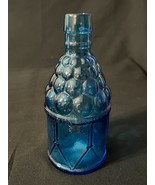 Vintage Wheaton Blue Glass McGivers American Army Bitters Bottle - £9.39 GBP