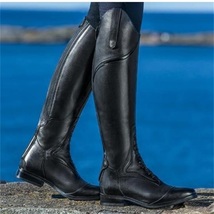 Autumn And Winter Knight Over The Knee Viscose Shoes Round Toe Faux Knight Boots - £79.32 GBP