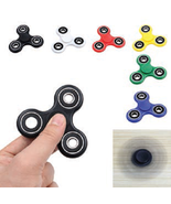 Fidget Spinner Multi Color Tri Hand Toy Stress EDC Finger Focus ADHD Aut... - $3.46