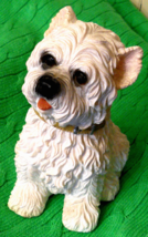 West Highland Cairn Terrier Dog Resin Figurine 6&quot; Collectible Westie Shih Tzu - £12.59 GBP