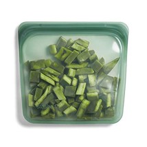 Stasher Platinum Silicone Food Grade Reusable Storage Bag, Agave (Sandwich) | Re - £20.48 GBP