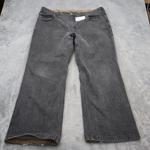 Duluth Trading Jeans Pants Mens 42x30 Black Gray Casual Outdoors Flex Ballroom - £25.69 GBP