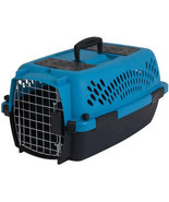 Aspen Pet Fashion Pet Porter Kennel Breeze Blue And Black - Travel Safe ... - £47.24 GBP