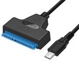 Usb 3.1 Type C To Sata Iii Hdd Ssd 2.5&quot; Hard Drive Adapter Cable 22-Pin ... - £14.10 GBP