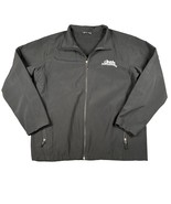 Port Authority Mens XL Black Cintas Full Zip Windbreaker Jacket with Poc... - $20.99