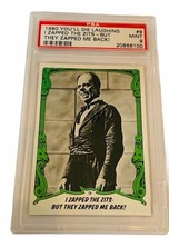 Monster Die Laughing 1980 Topps Universal Horror Card PSA 9 Phantom Lon Chaney  - £824.67 GBP