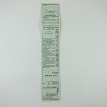 New York Central Railroad Ticket  to Los Angeles California Vintage 1937-46 - £18.67 GBP