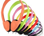 10 Pack Multi Color Kid&#39;S Wired On Ear Headphones, Individually Bagged, ... - $38.94