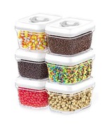 Dwellza Kitchen Airtight Storage Canister Set with Lids 0.38 liter - 6 P... - $833.79 MXN