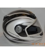 Scorpion EXO Motorcycle Helmet White Sz XS Snell DOT Approved with Cover - £74.86 GBP